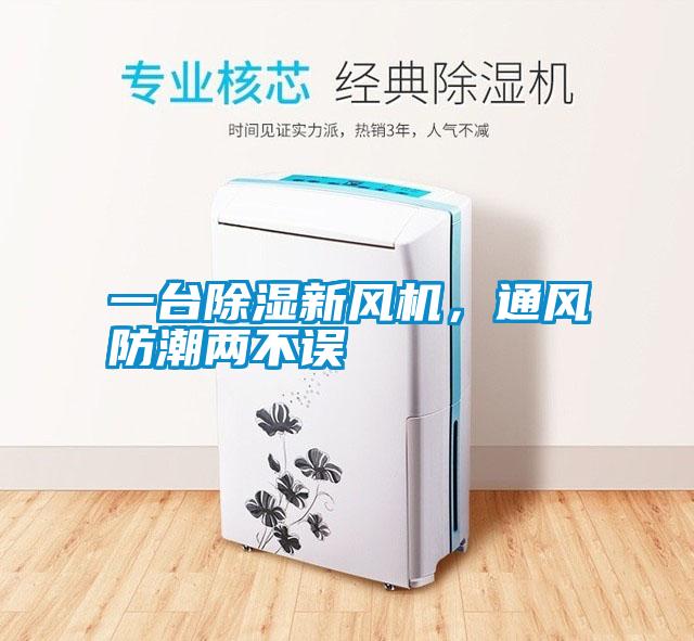 一台除濕新風機，通風防潮兩不誤