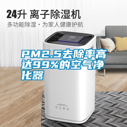 PM2.5去除率高達99%的空氣淨化器