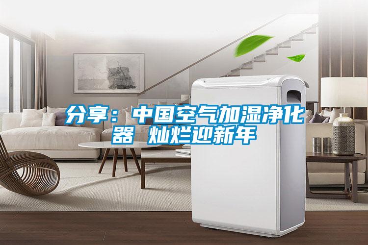 分享：中國空氣加濕淨化器 燦爛迎新年