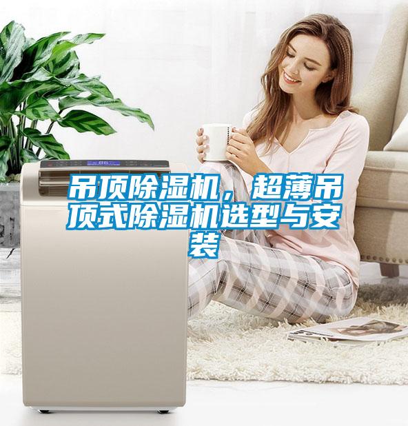吊頂麻豆视频免费看，超薄吊頂式麻豆视频免费看選型與安裝