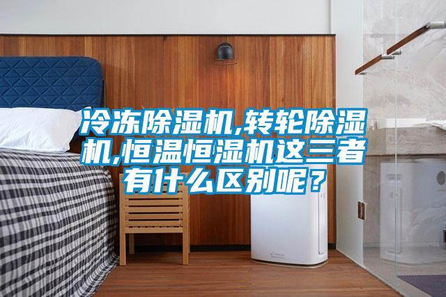 冷凍麻豆视频免费看,轉輪麻豆视频免费看,恒溫恒濕機這三者有什麽區別呢?