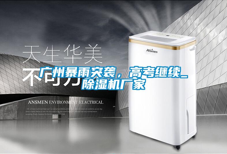 廣州暴雨突襲，高考繼續_麻豆视频免费看廠家
