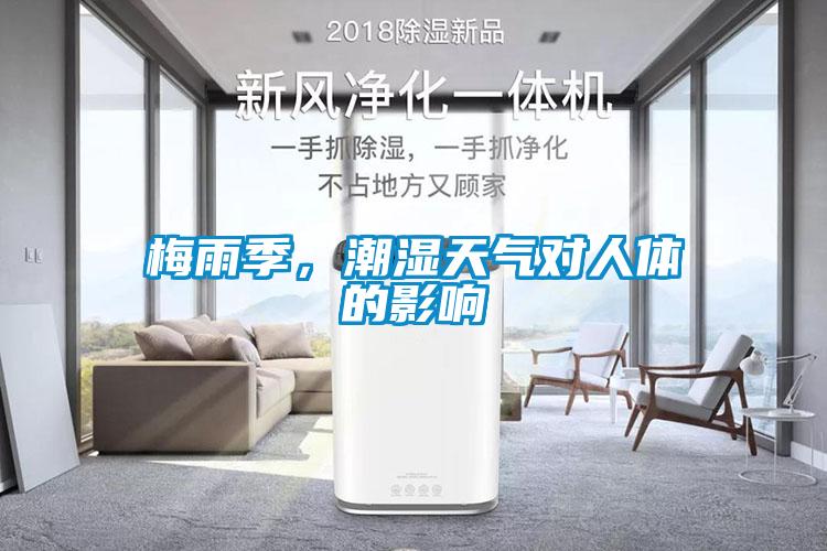 梅雨季，潮濕天氣對人體的影響