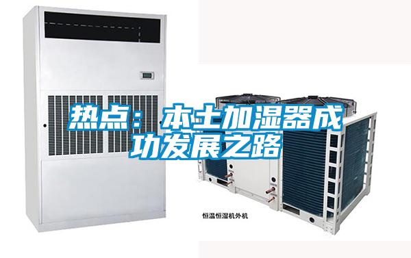 熱點：本土加濕器成功發展之路