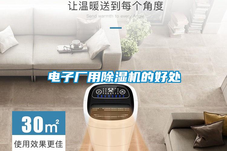 電子廠用麻豆视频免费看的好處