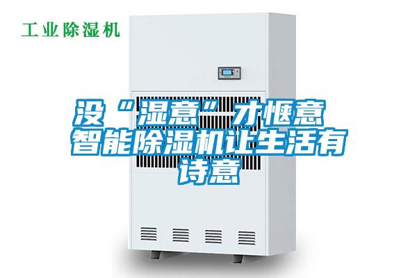 沒“濕意”才愜意 智能麻豆视频免费看讓生活有詩意