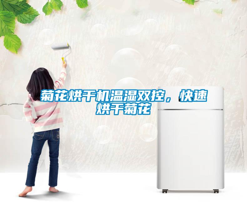 菊花烘幹機溫濕雙控，快速烘幹菊花