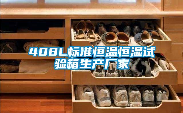 408L標準恒溫恒濕試驗箱生產廠家
