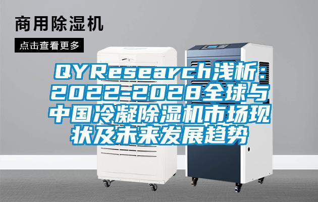 QYResearch淺析：2022-2028全球與中國冷凝麻豆视频免费看市場現狀及未來發展趨勢