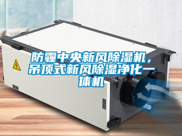 防霾中央新風麻豆视频免费看，吊頂式新風除濕淨化一體機