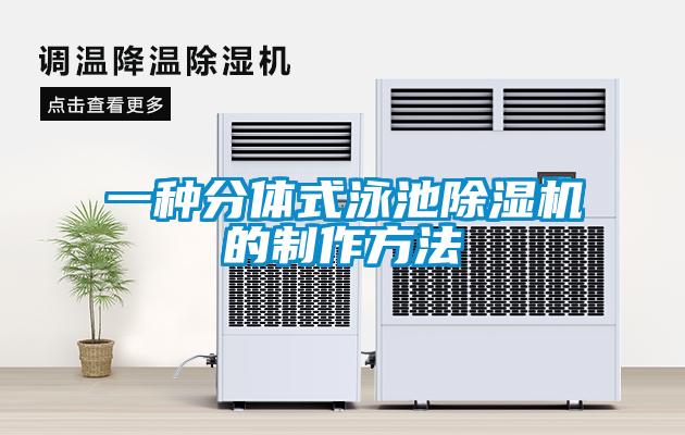 一種分體式泳池麻豆视频免费看的製作方法