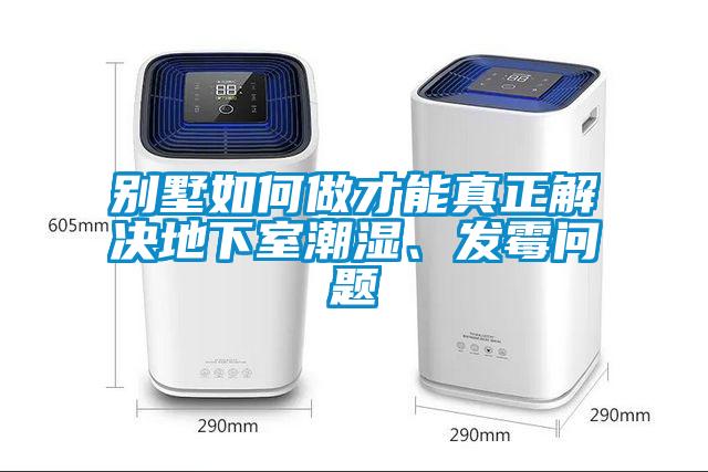 別墅如何做才能真正解決地下室潮濕、發黴問題