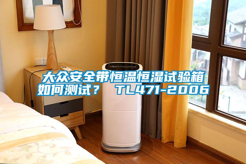 大眾安全帶恒溫恒濕試驗箱如何測試？ TL471-2006