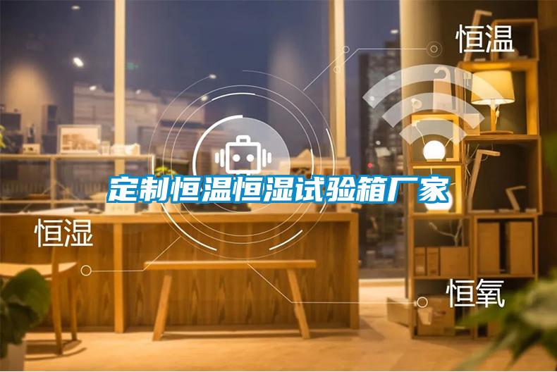 定製恒溫恒濕試驗箱廠家