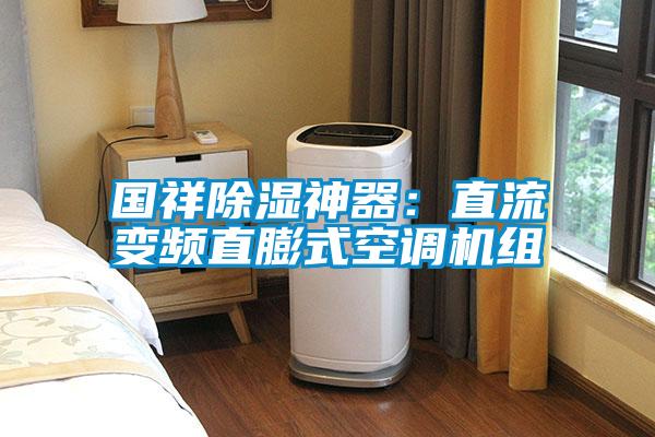 國祥除濕神器：直流變頻直膨式空調機組