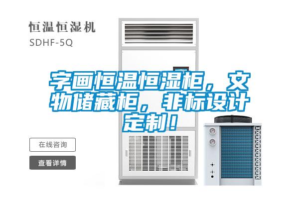 字畫恒溫恒濕櫃，文物儲藏櫃，非標設計定製！