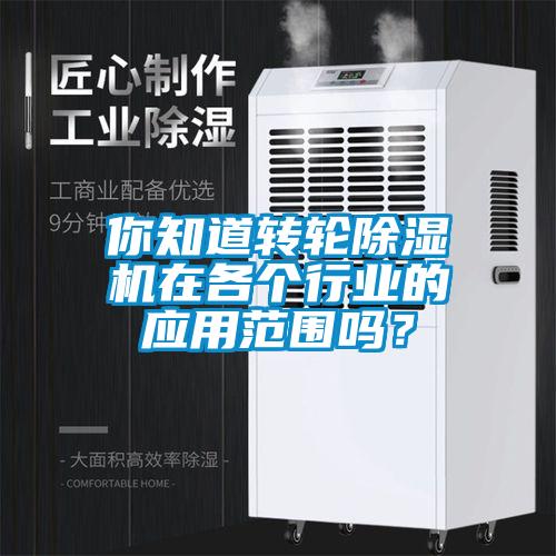 你知道轉輪麻豆视频免费看在各個行業的應用範圍嗎？