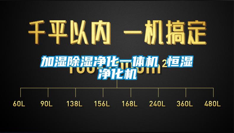 加濕除濕淨化一體機 恒濕淨化機