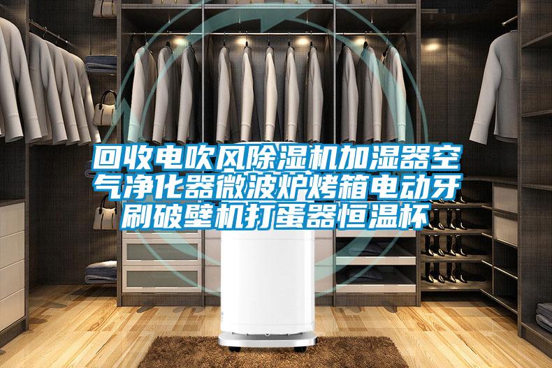 回收電吹風麻豆视频免费看加濕器空氣淨化器微波爐烤箱電動牙刷破壁機打蛋器恒溫杯
