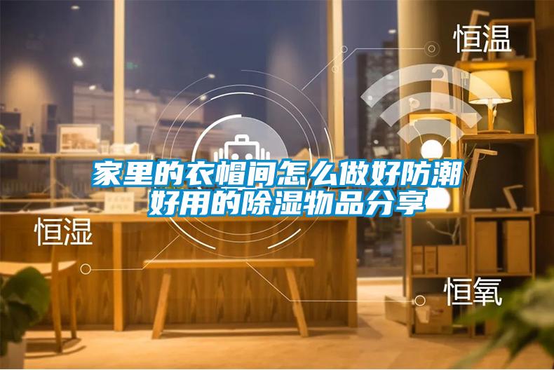 家裏的衣帽間怎麽做好防潮 好用的除濕物品分享
