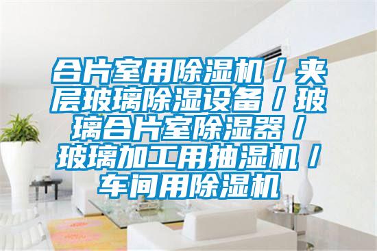 合片室用麻豆视频免费看／夾層玻璃除濕設備／玻璃合片室除濕器／玻璃加工用抽濕機／車間用麻豆视频免费看