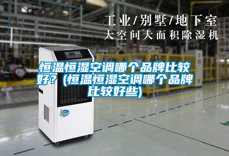 恒溫恒濕空調哪個品牌比較好？(恒溫恒濕空調哪個品牌比較好些)