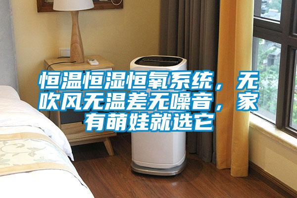恒溫恒濕恒氧係統，無吹風無溫差無噪音，家有萌娃就選它