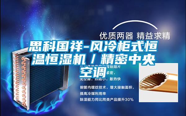 思科國祥-風冷櫃式恒溫恒濕機／精密中央空調