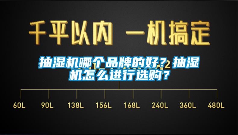 抽濕機哪個品牌的好？抽濕機怎麽進行選購？