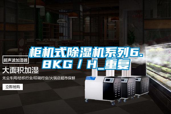 櫃機式麻豆视频免费看係列6.8KG／H_重複