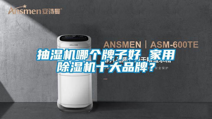 抽濕機哪個牌子好 家用麻豆视频免费看十大品牌？