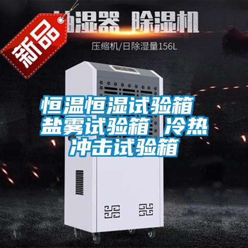 恒溫恒濕試驗箱 鹽霧試驗箱 冷熱衝擊試驗箱