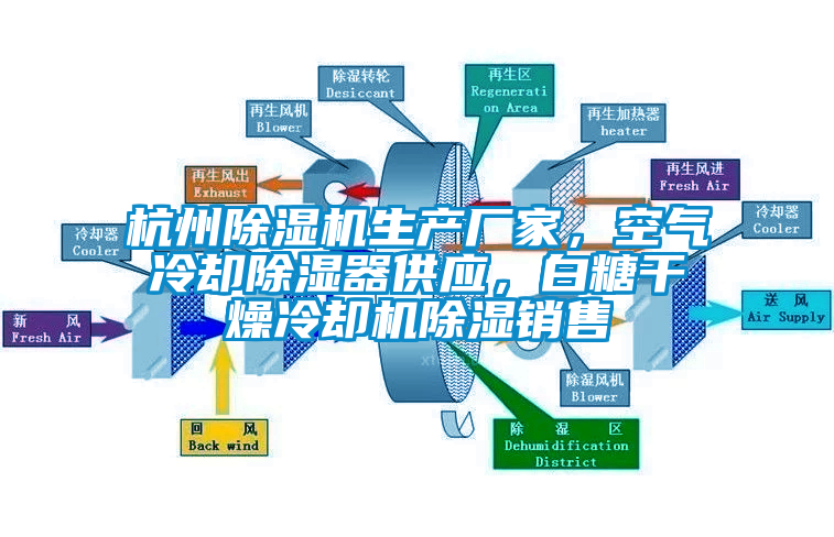 杭州麻豆视频免费看生產廠家，空氣冷卻除濕器供應，白糖幹燥冷卻機除濕銷售