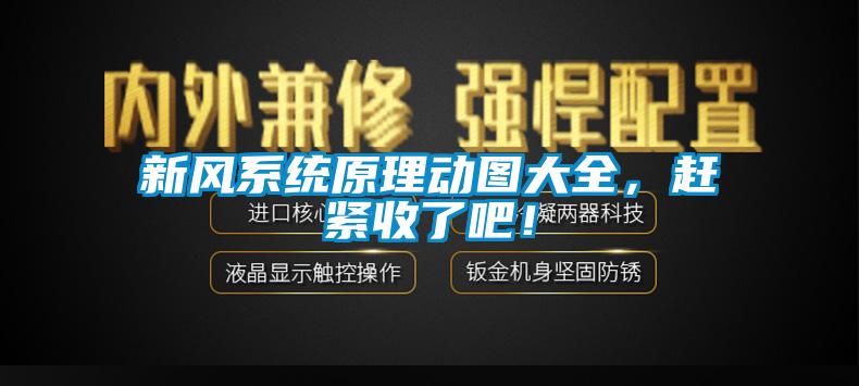 新風係統原理動圖大全，趕緊收了吧！