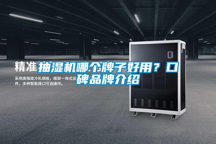 抽濕機哪個牌子好用？口碑品牌介紹