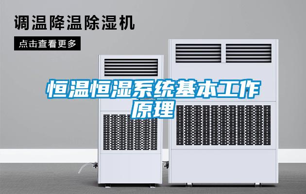 恒溫恒濕係統基本工作原理