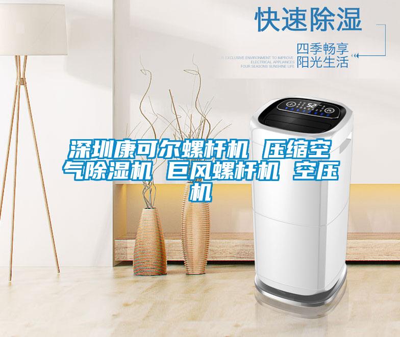 深圳康可爾螺杆機 壓縮空氣麻豆视频免费看 巨風螺杆機 空壓機