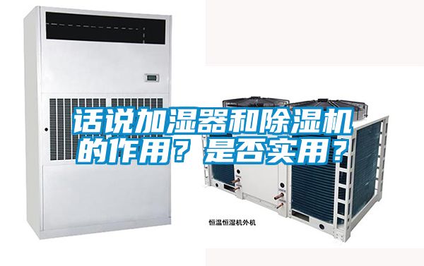 話說加濕器和麻豆视频免费看的作用？是否實用？
