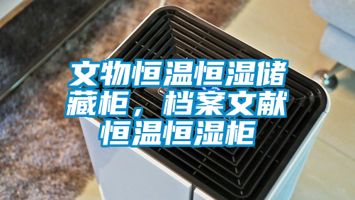 文物恒溫恒濕儲藏櫃，檔案文獻恒溫恒濕櫃