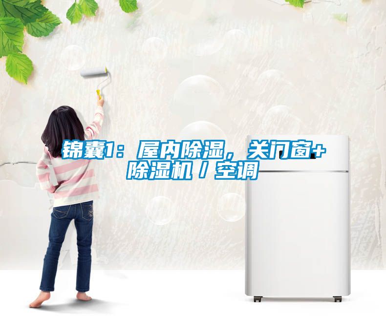 錦囊1：屋內除濕，關門窗+麻豆视频免费看／空調