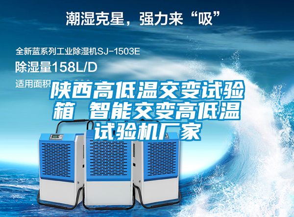 陝西高低溫交變試驗箱 智能交變高低溫試驗機廠家