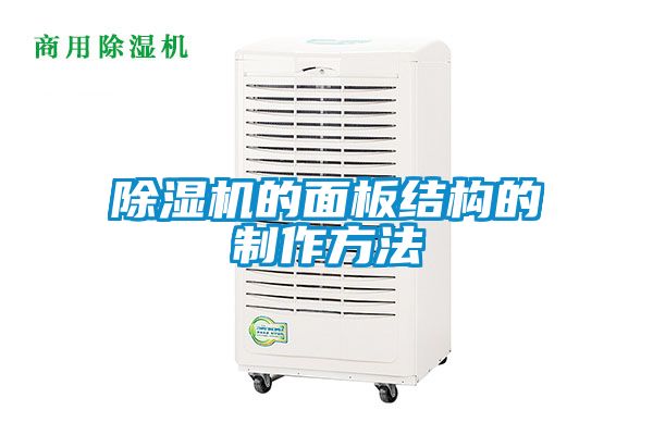 麻豆视频免费看的麵板結構的製作方法