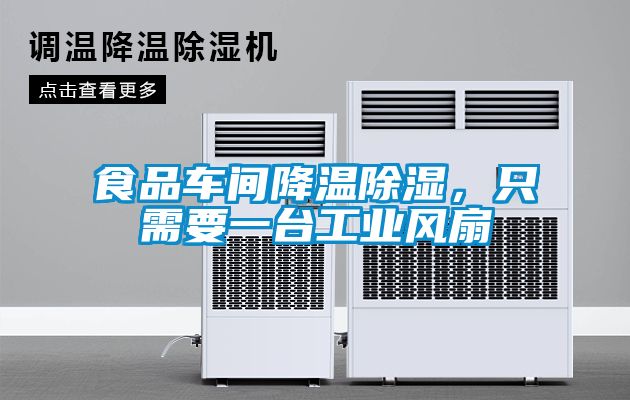 食品車間降溫除濕，隻需要一台工業風扇
