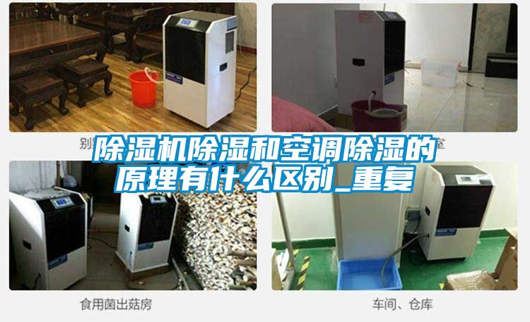 麻豆视频免费看除濕和空調除濕的原理有什麽區別_重複